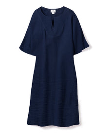 Women's Gauze Caftan | Navy