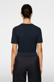 Women | Bella Wool T-Shirt | JL Navy