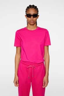 Women | W Alpha T-Shirt | Pink Peacock