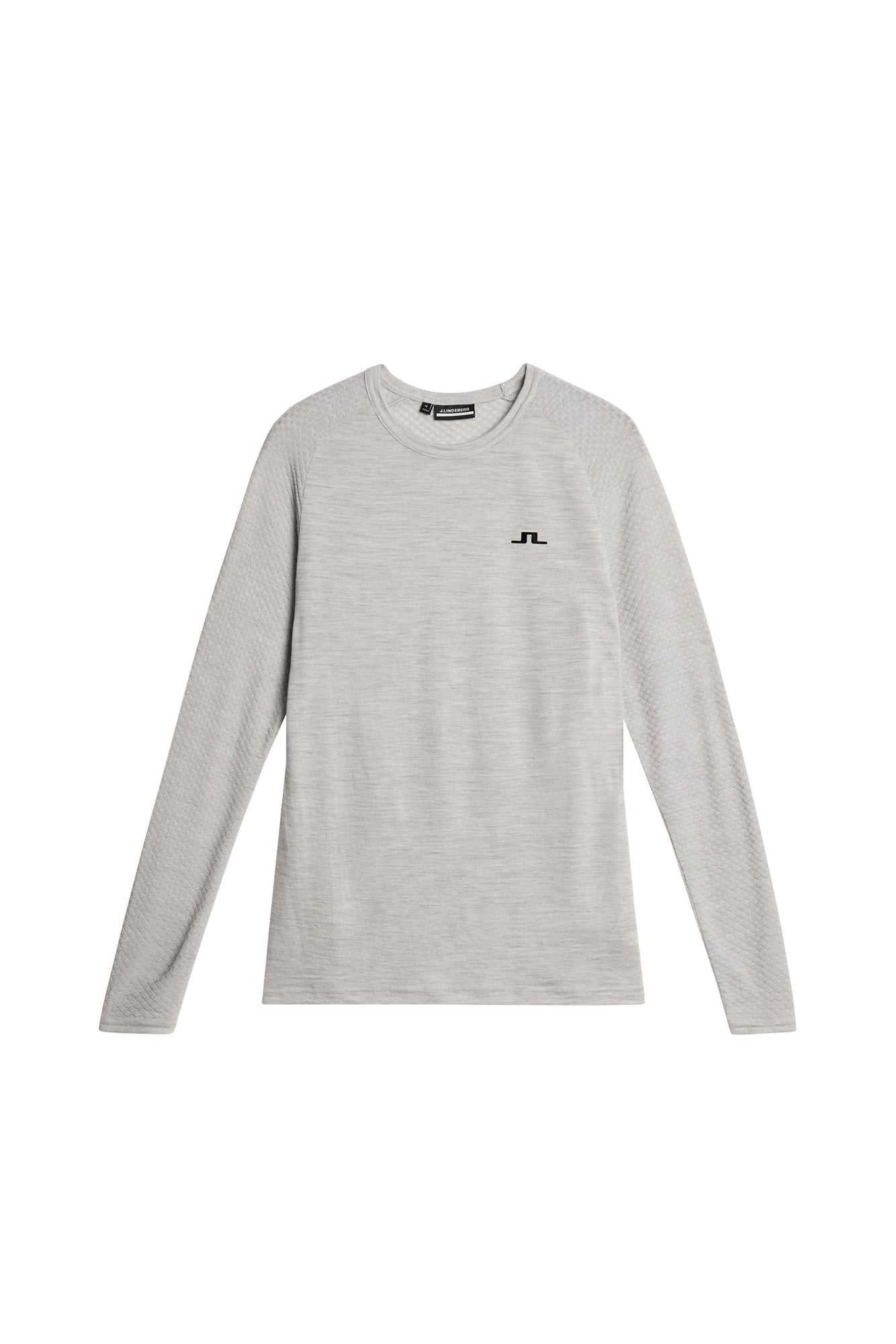 Women | Bella Wool LS T-Shirt | Light Grey Melange
