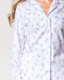 Women's Twill Long Sleeve Short Set | Fields of Provence