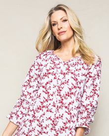 Women's Flannel Delphine Nightgown | Knightsbridge Floral