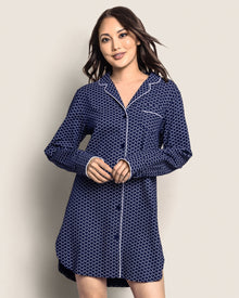 Women's Twill Nightshirt | Nordic Antlers