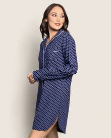 Women's Twill Nightshirt | Nordic Antlers