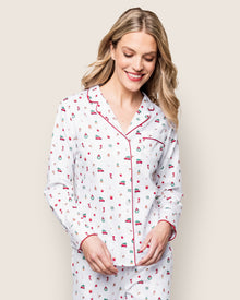 Women's Twill Pajama Set | Winter Nostalgia