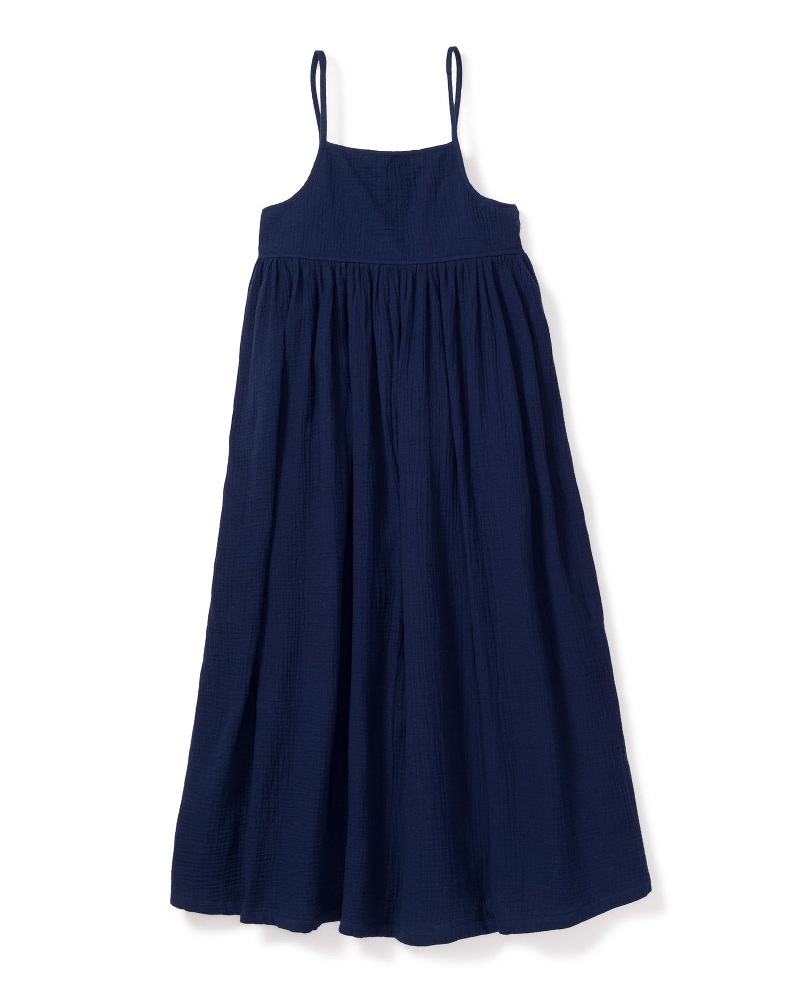 Women's Gauze Serene Lounge Dress | Navy