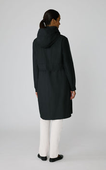 Azarya Packable Utility Coat | Black