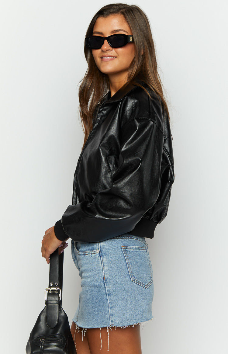 Abbi Cropped Jacket | Black