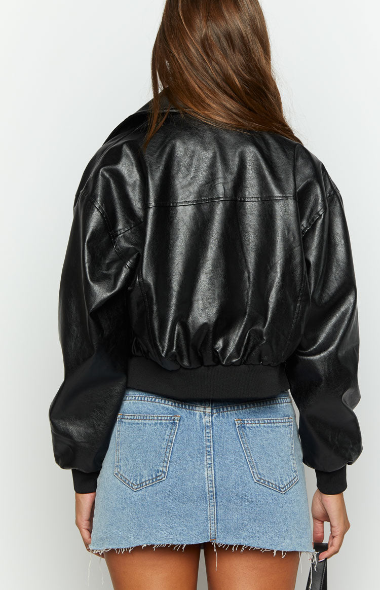 Abbi Cropped Jacket | Black