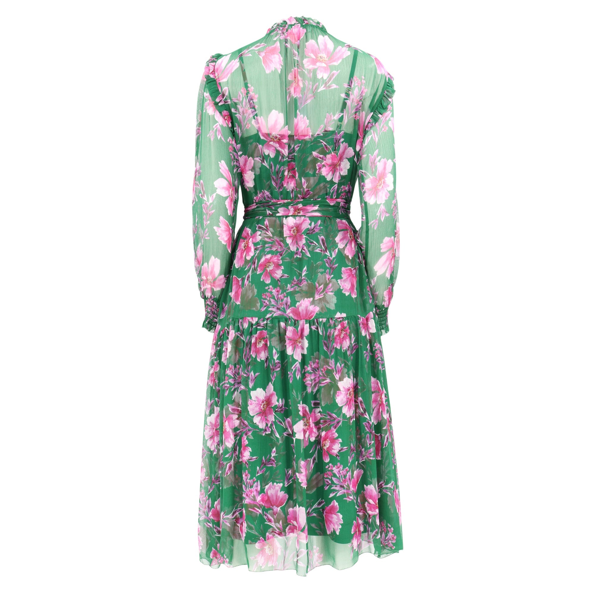 Abigail Dress | Pink Poinsettia