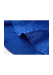 Acetate Slip Dress | Blue