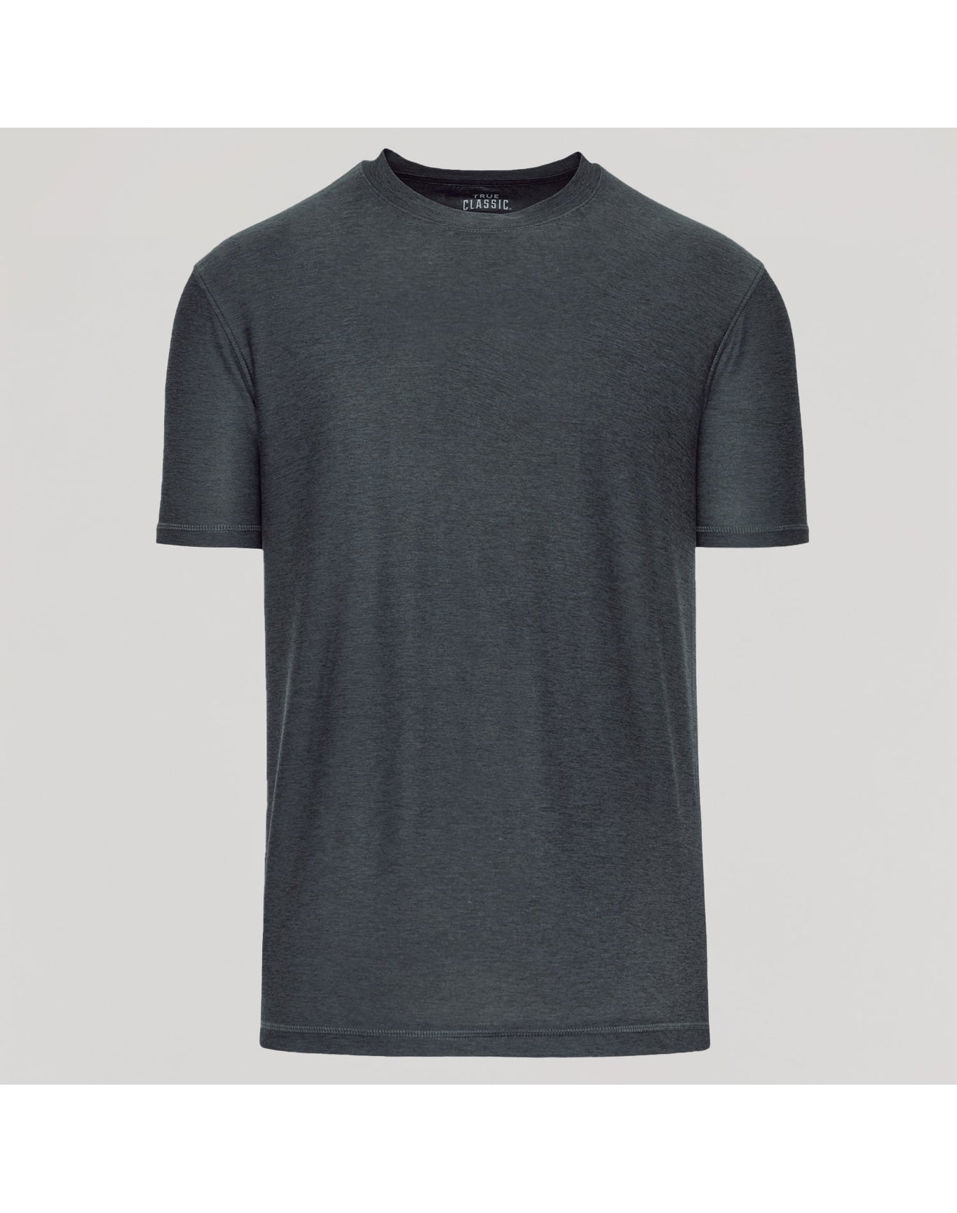 Active Crew Neck Tee | Charcoal Heather Gray