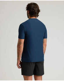 Active Crew Neck Tee | Navy