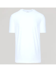 Active Crew Neck Tee | White