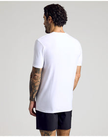 Active Crew Neck Tee | White