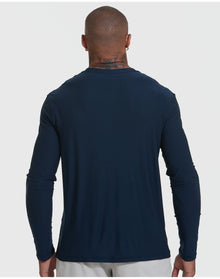 Active Long Sleeve Crew T-Shirt | Navy