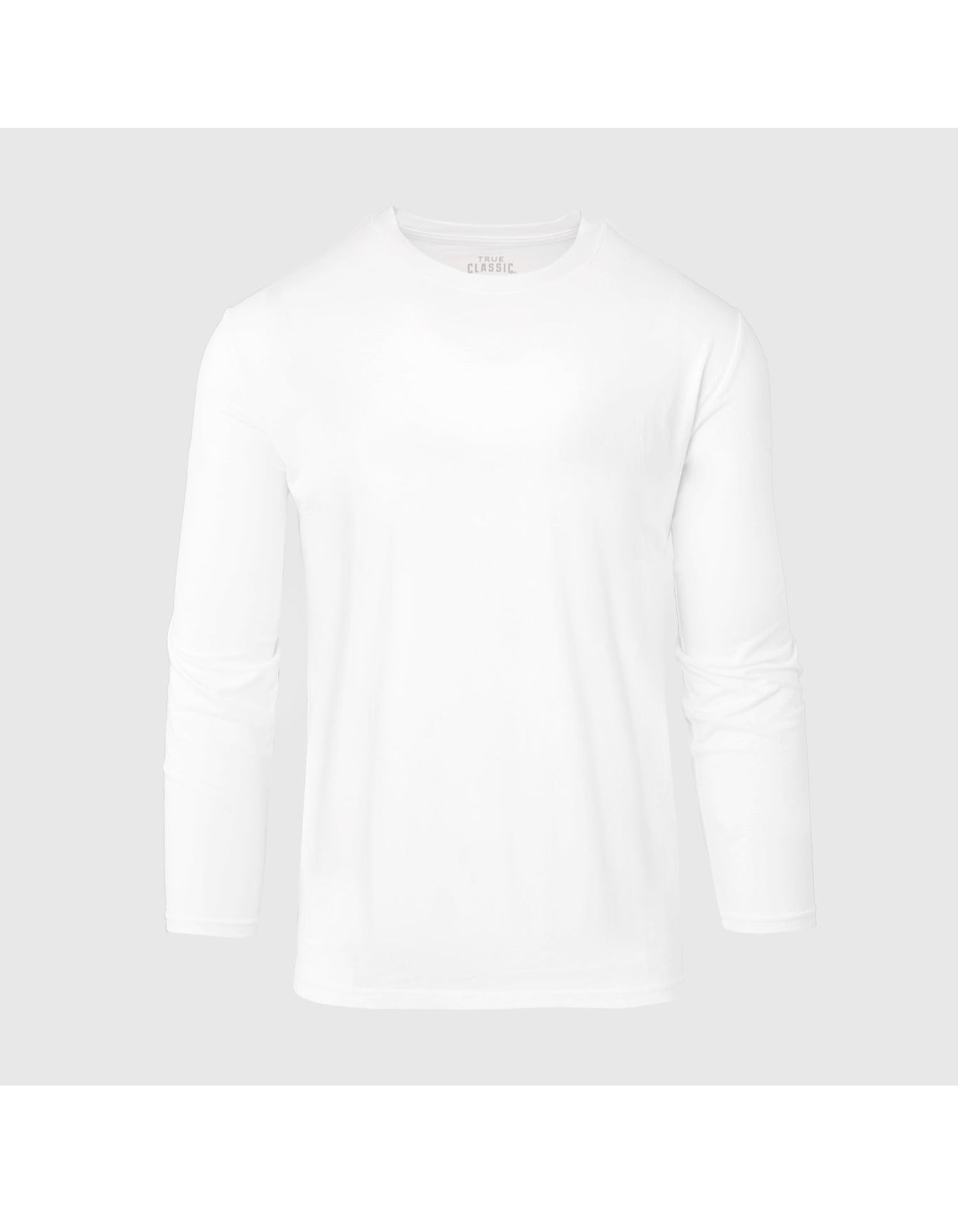 Active Long Sleeve Crew T-Shirt | White