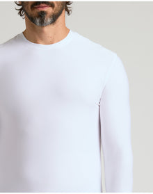 Active Long Sleeve Crew T-Shirt | White