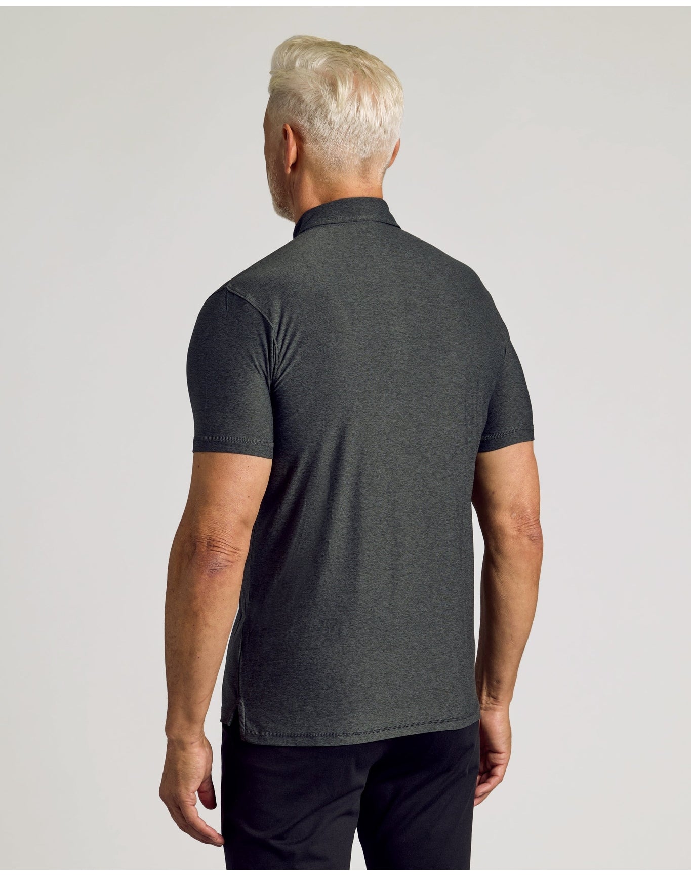 Active Polo 2.0 | Charcoal Heather Gray