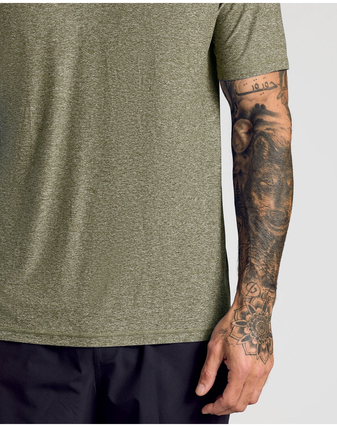 Active Polo 2.0 | Heather Military Green