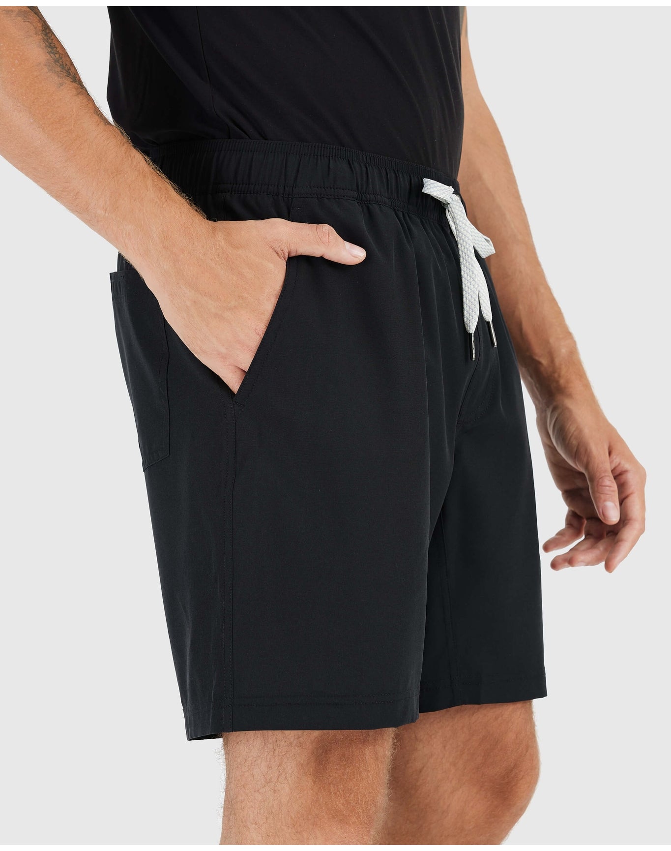 Active Quick Dry Shorts with Liner | Black