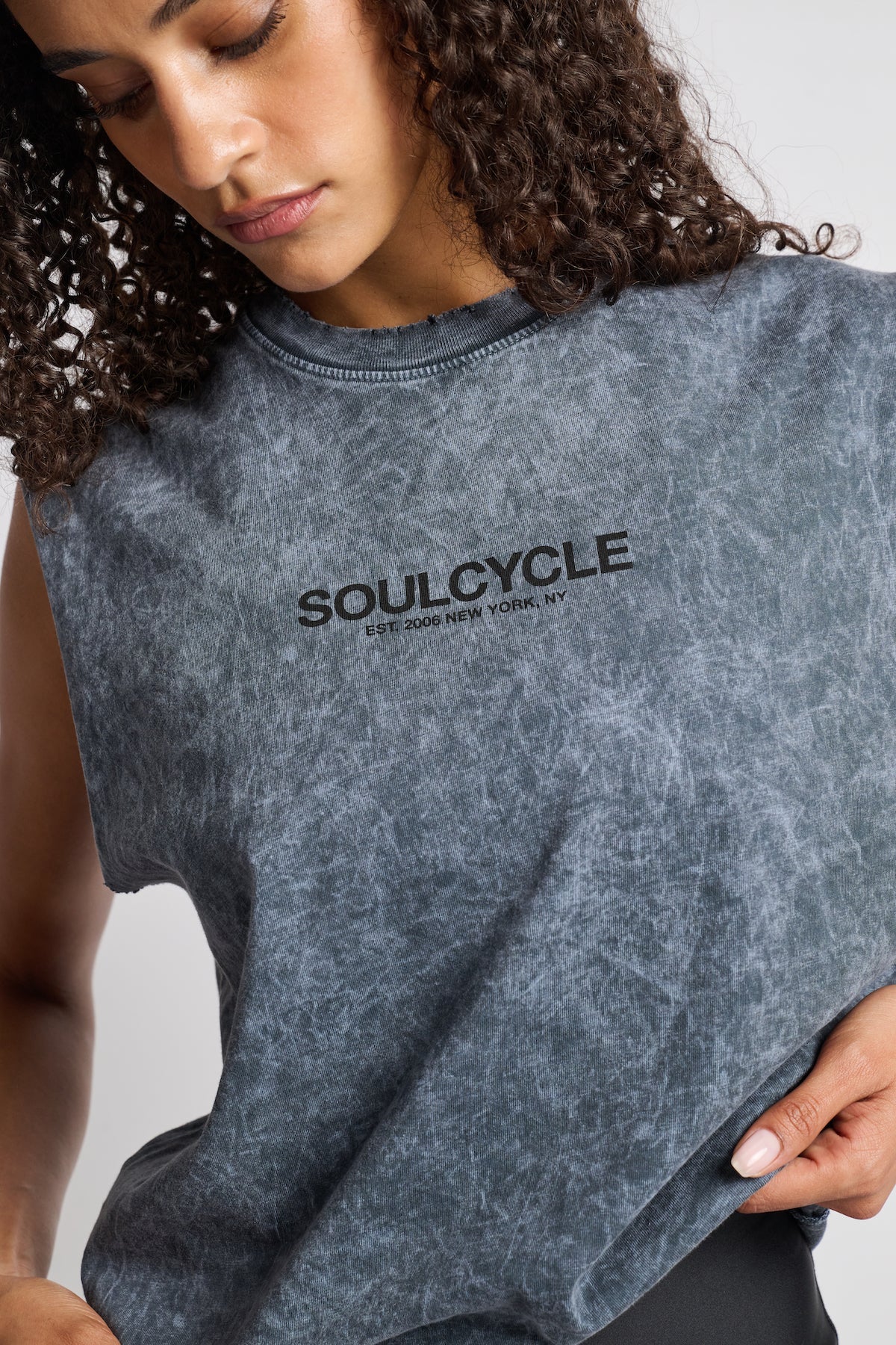 Soul by SoulCycle | Alex Muscle Tank | Black