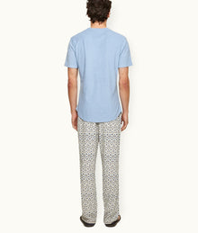 Alfred Fiore Print Relaxed Fit Lounge Trousers | Cashew