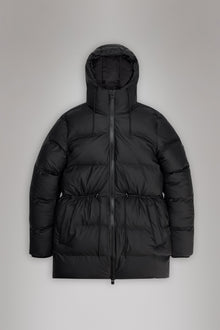 Alta Long Puffer String W Jacket | Black