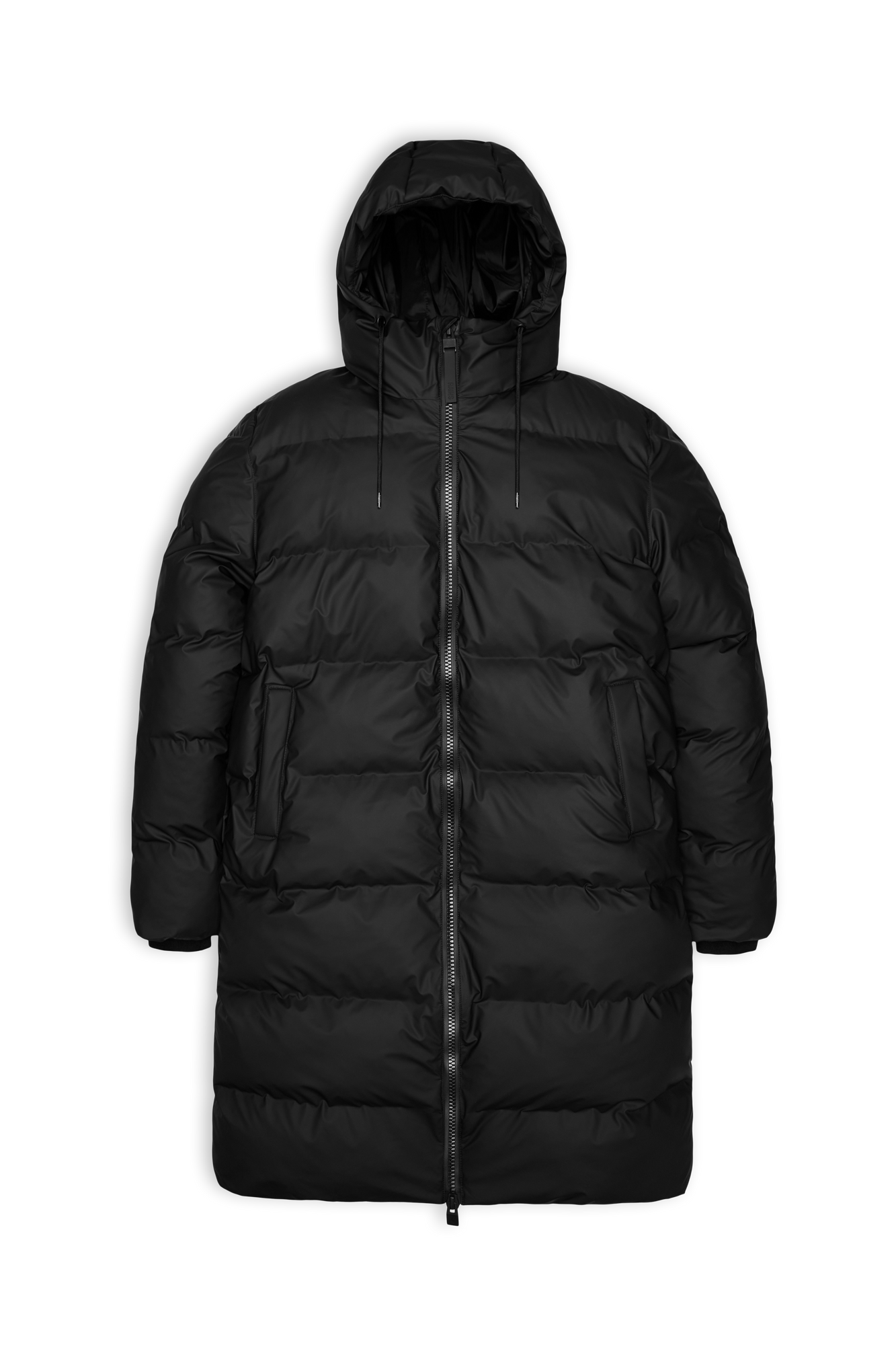 Alta Longer Puffer Jacket | Black