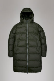 Alta Longer Puffer Jacket | Green