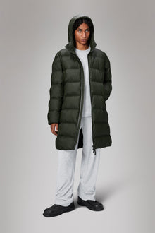 Alta Longer Puffer Jacket | Green