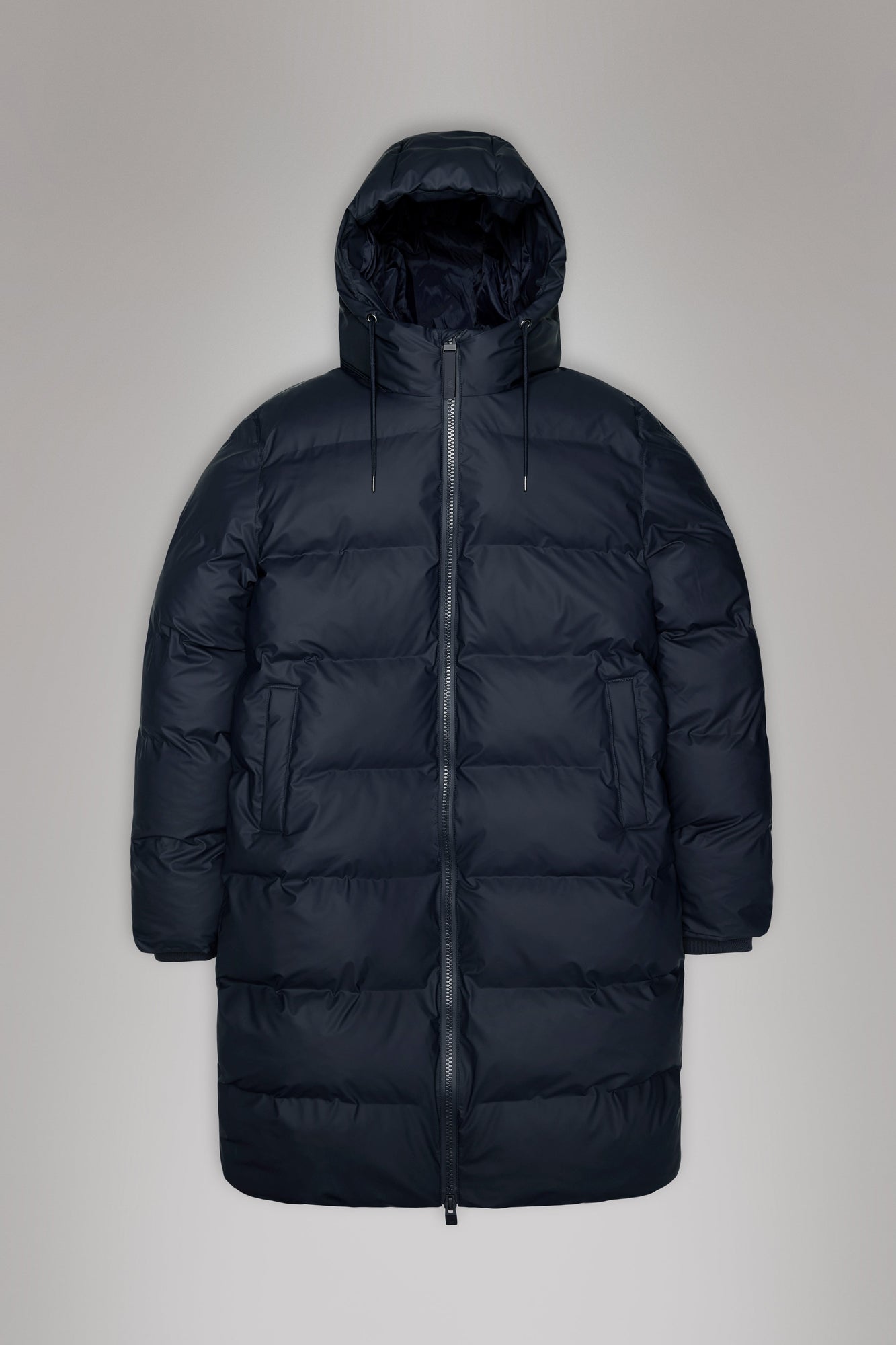 Alta Longer Puffer Jacket | Navy