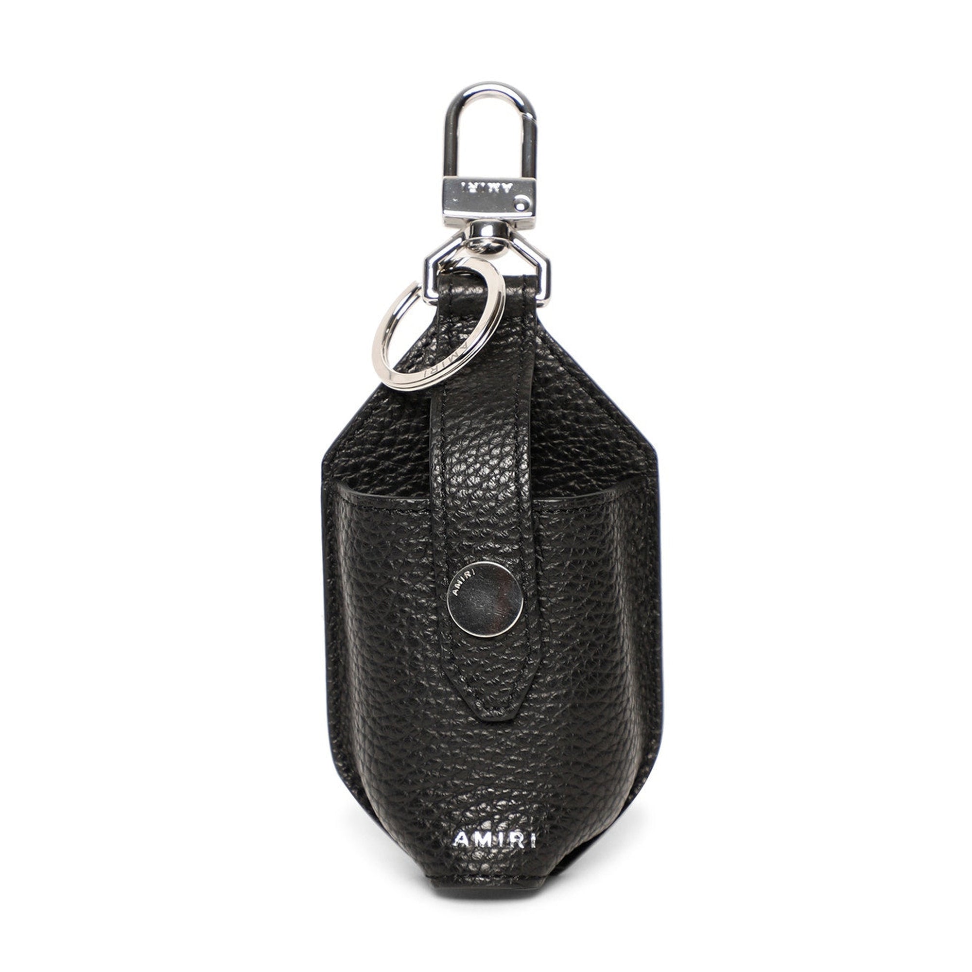 Amiri | Leather Hand Sanitizer Pouch | Black