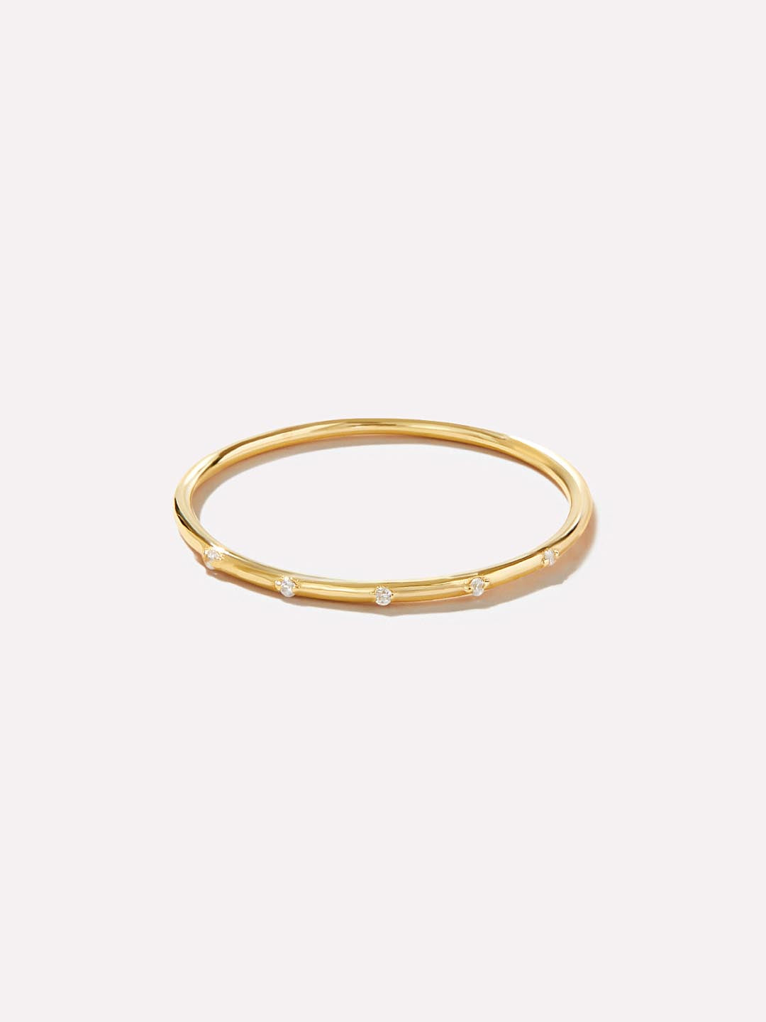 Bailey Pave Ring | 14K Gold on Sterling Silver | Cubic Zirconia