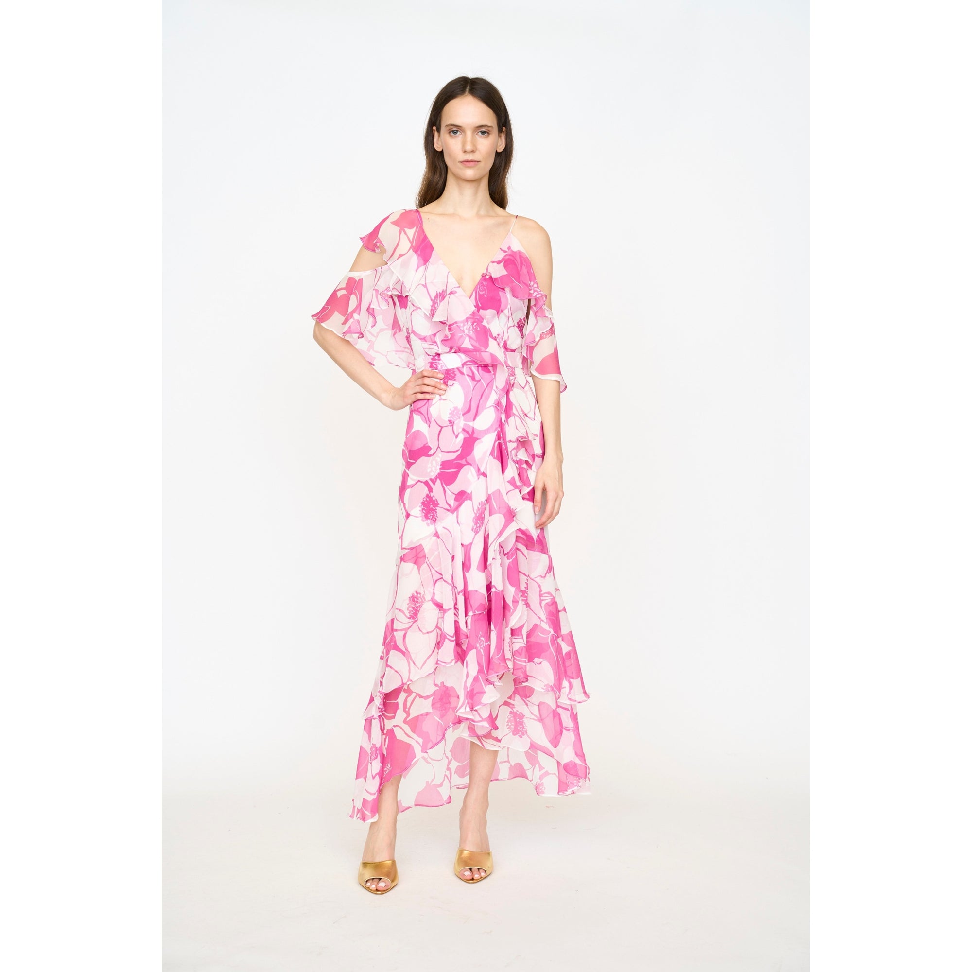 Anabelle Dress | Pink Chelsea Floral