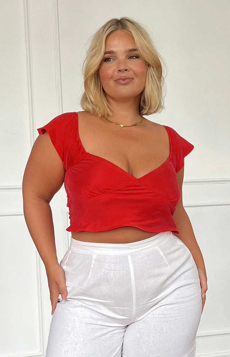 Anna Top | Red