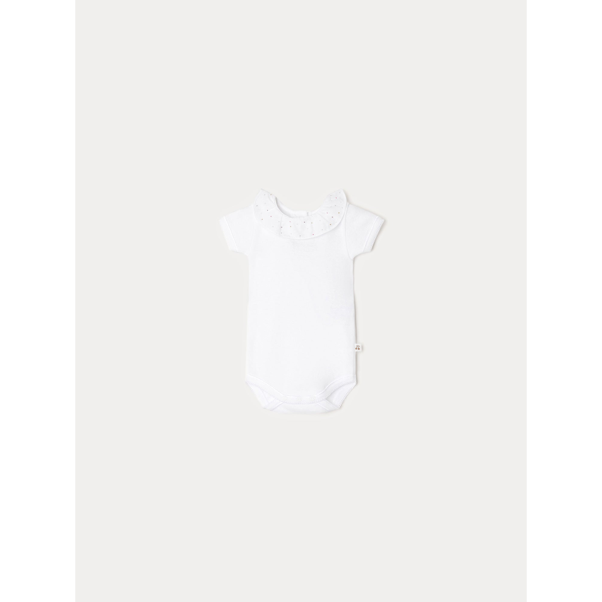 April Onesie | 3 months | White