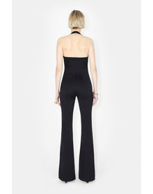 Arch Halter Jumpsuit | Black