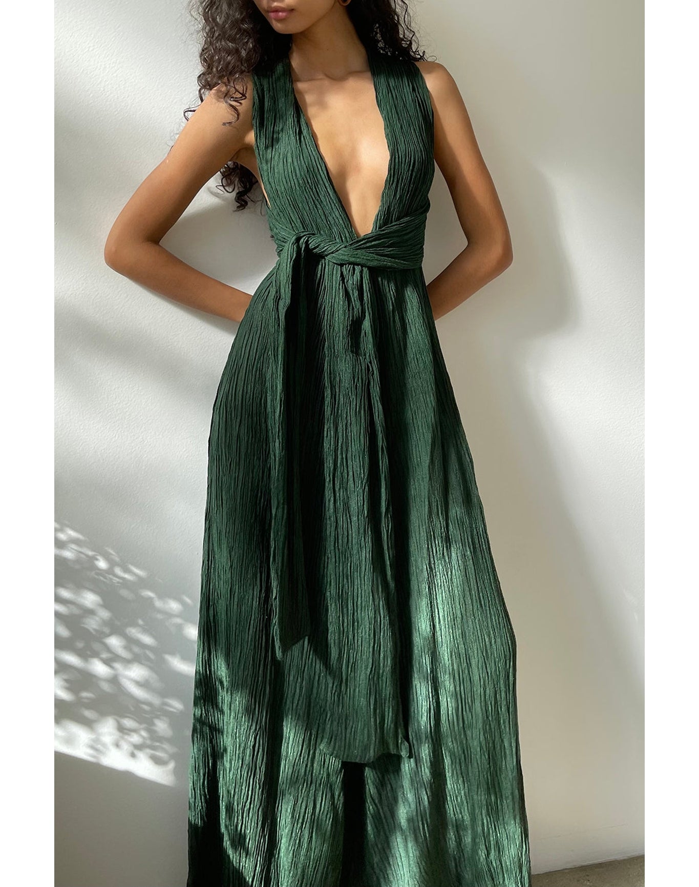 Aruna Jumpsuit | Emerald