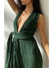 Aruna Jumpsuit | Emerald