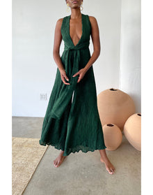 Aruna Jumpsuit | Emerald