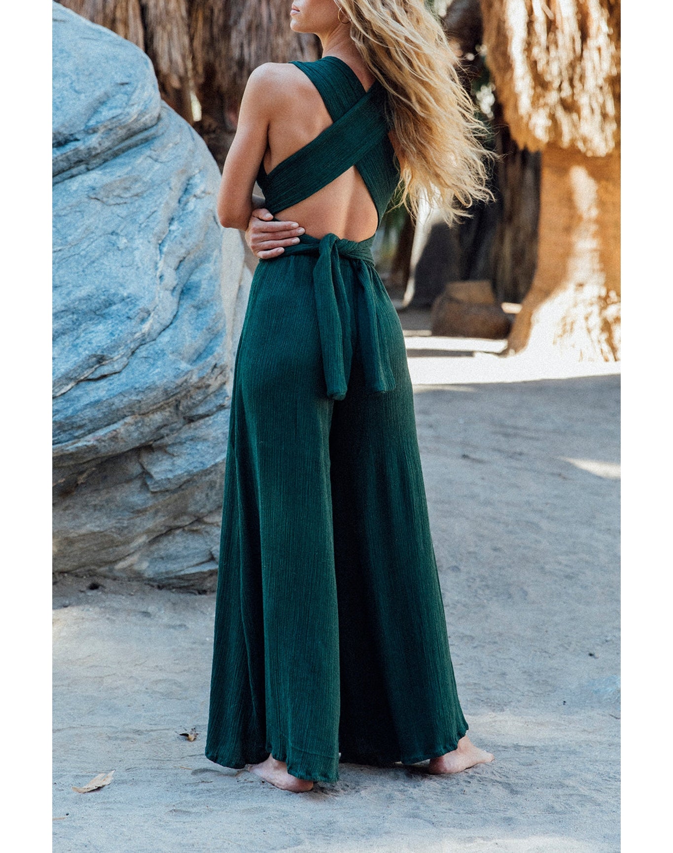 Aruna Jumpsuit | Emerald