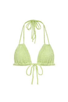 Euro Bow Bikini Top | Avo Floral