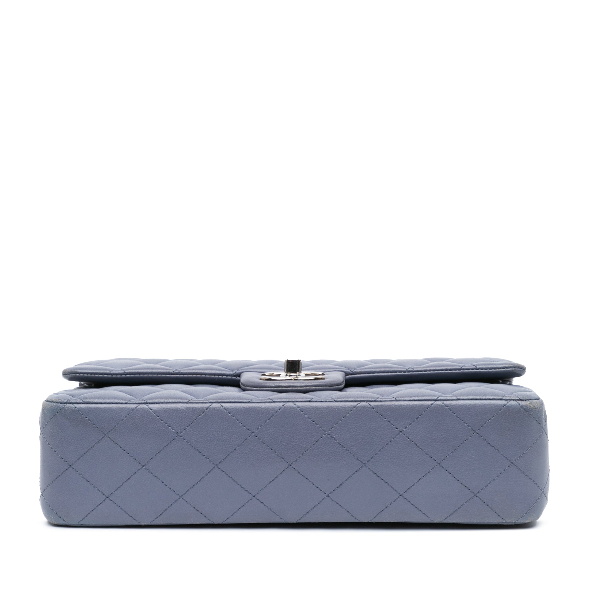 Chanel | Pre-Owned Medium Classic Lambskin Double Flap | Purple