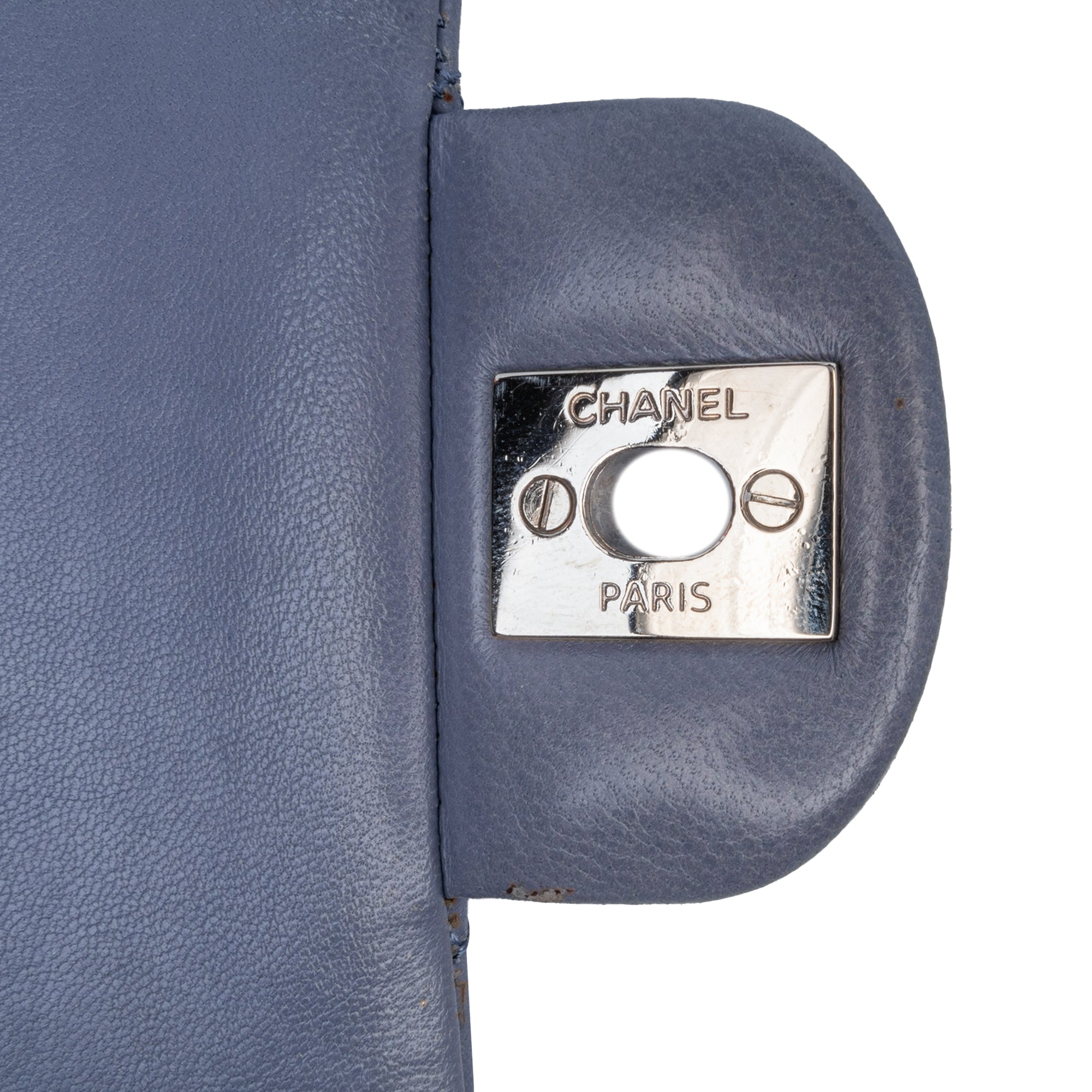 Chanel | Pre-Owned Medium Classic Lambskin Double Flap | Purple