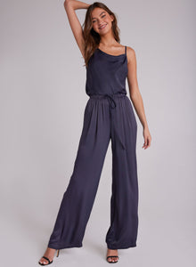 Easy Pleated Wide Leg Pant - Odyssey Grey