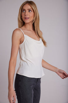 Cowl Neck Camisol - Winter White