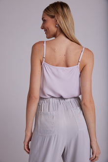 Cowl Neck Camisol - Lavender Haze