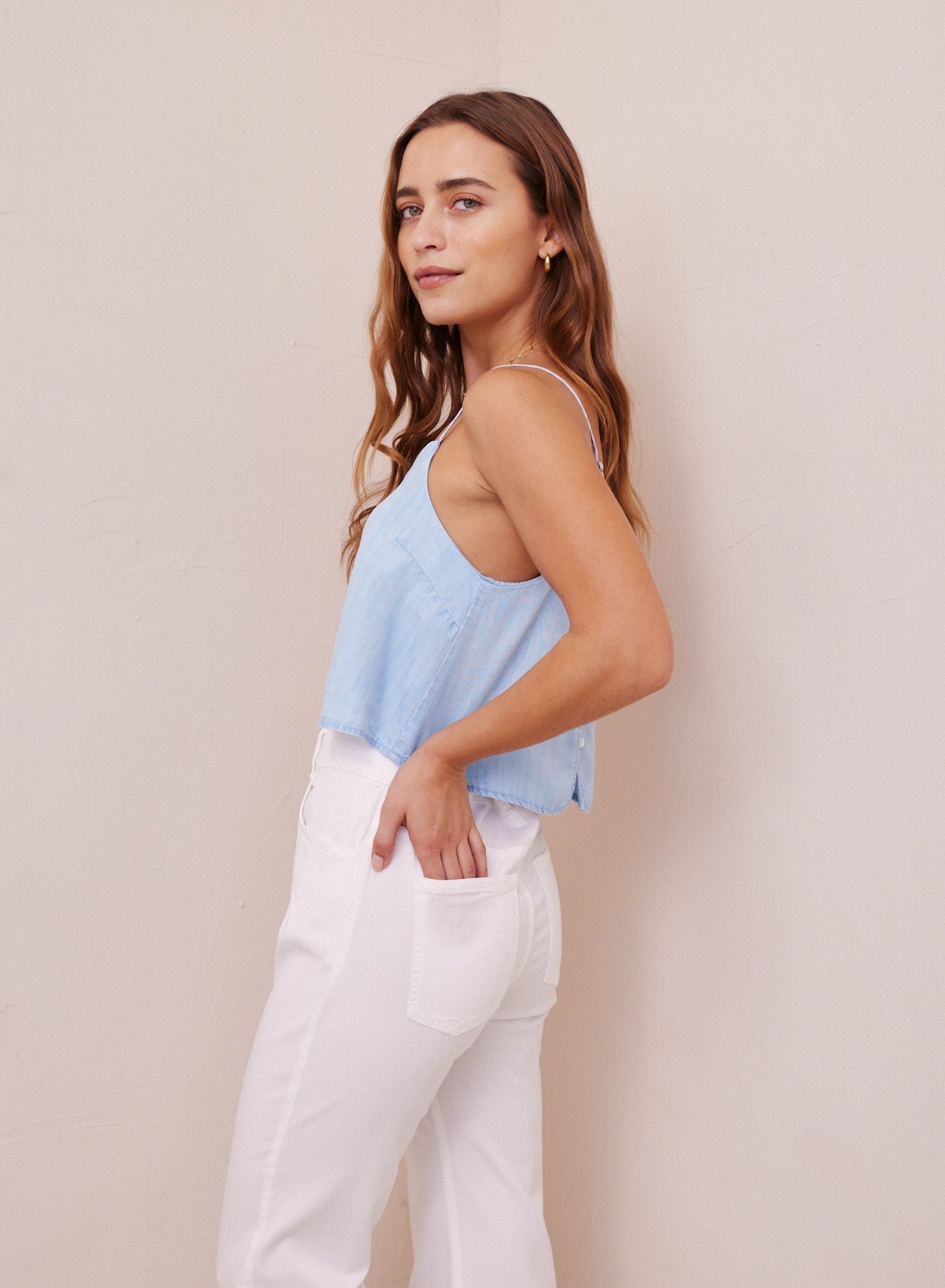 Button Back Cami | Paradis Wash