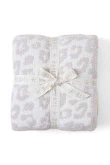 CozyChic Barefoot in the Wild Adult Throw - Leopard | Cream/Stone